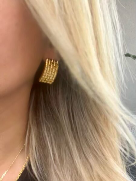 Dust Earrings Gold