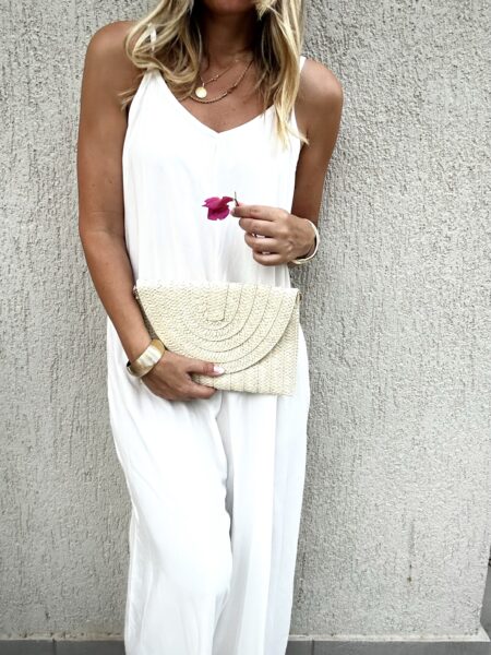 Elda Jumpsuit White