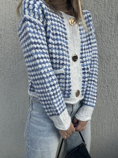Brenda Cardigan Blue