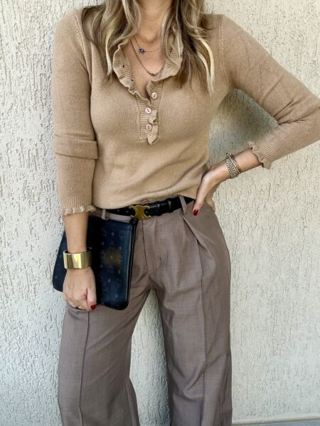 Eleanor Knit Camel