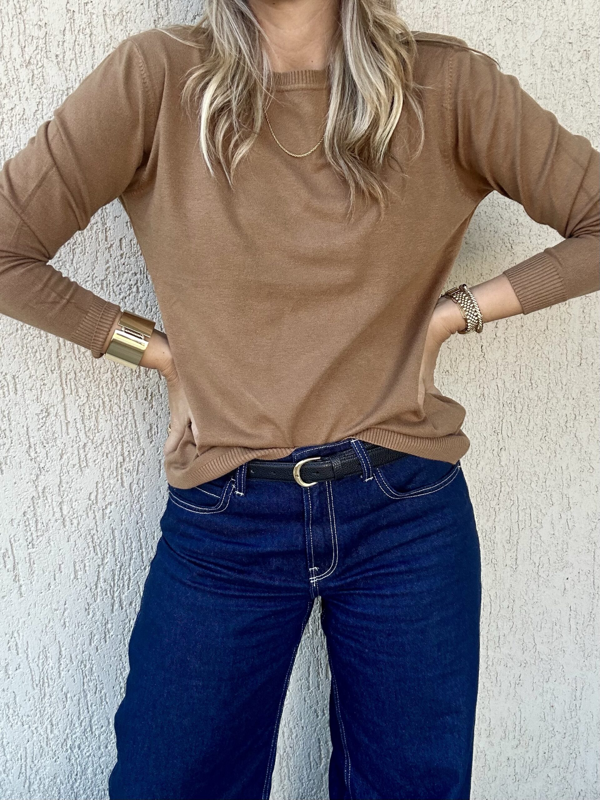 Noelle Knit Light Brown