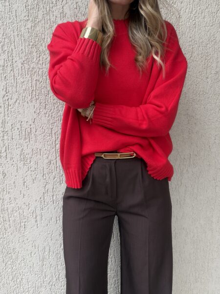 Victoria Sweater Red