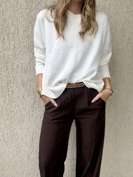 Victoria Sweater White