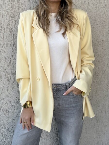 Lydia Yellow Blazer