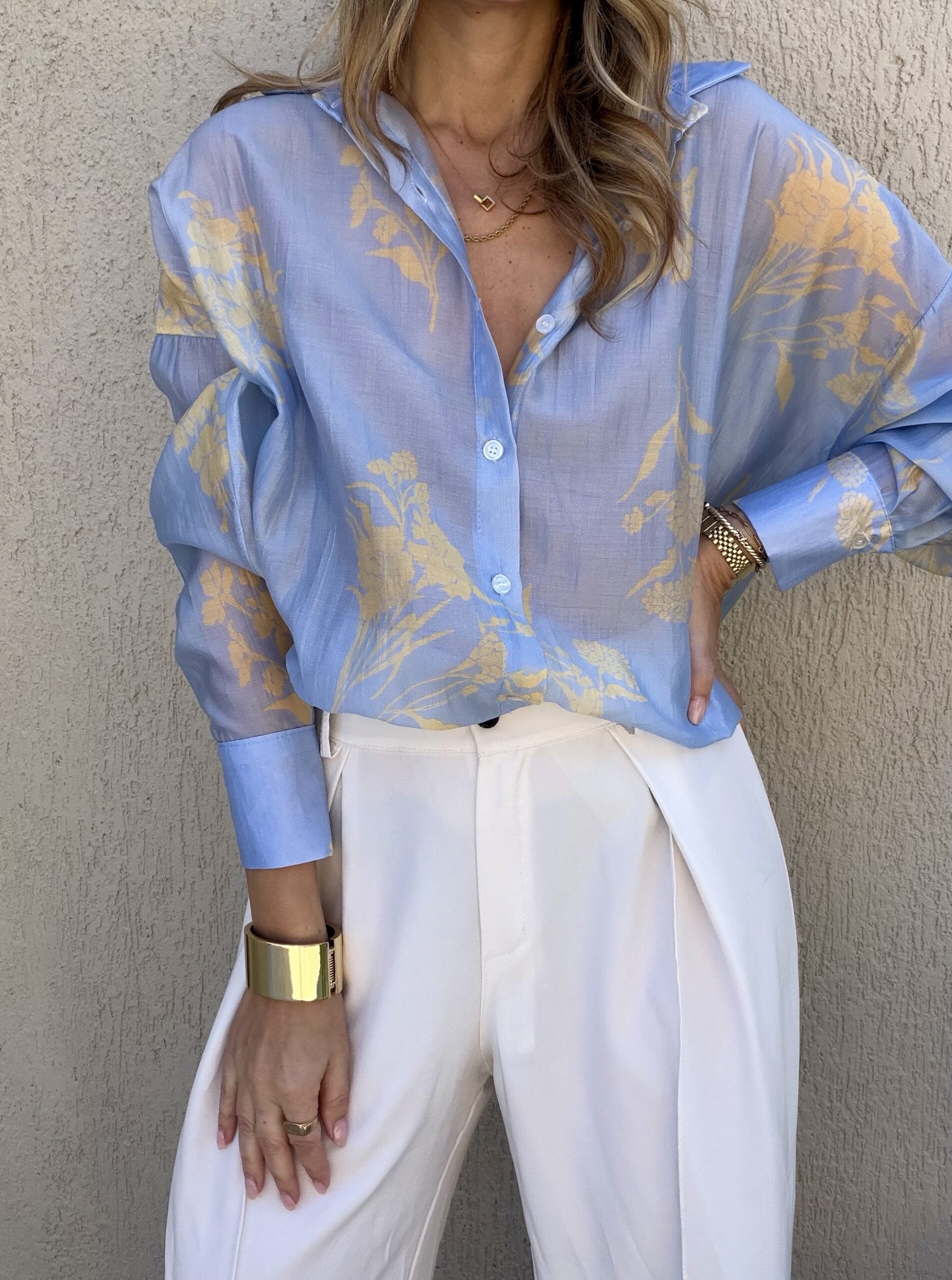 Sonia Shirt Light Blue - Image 2