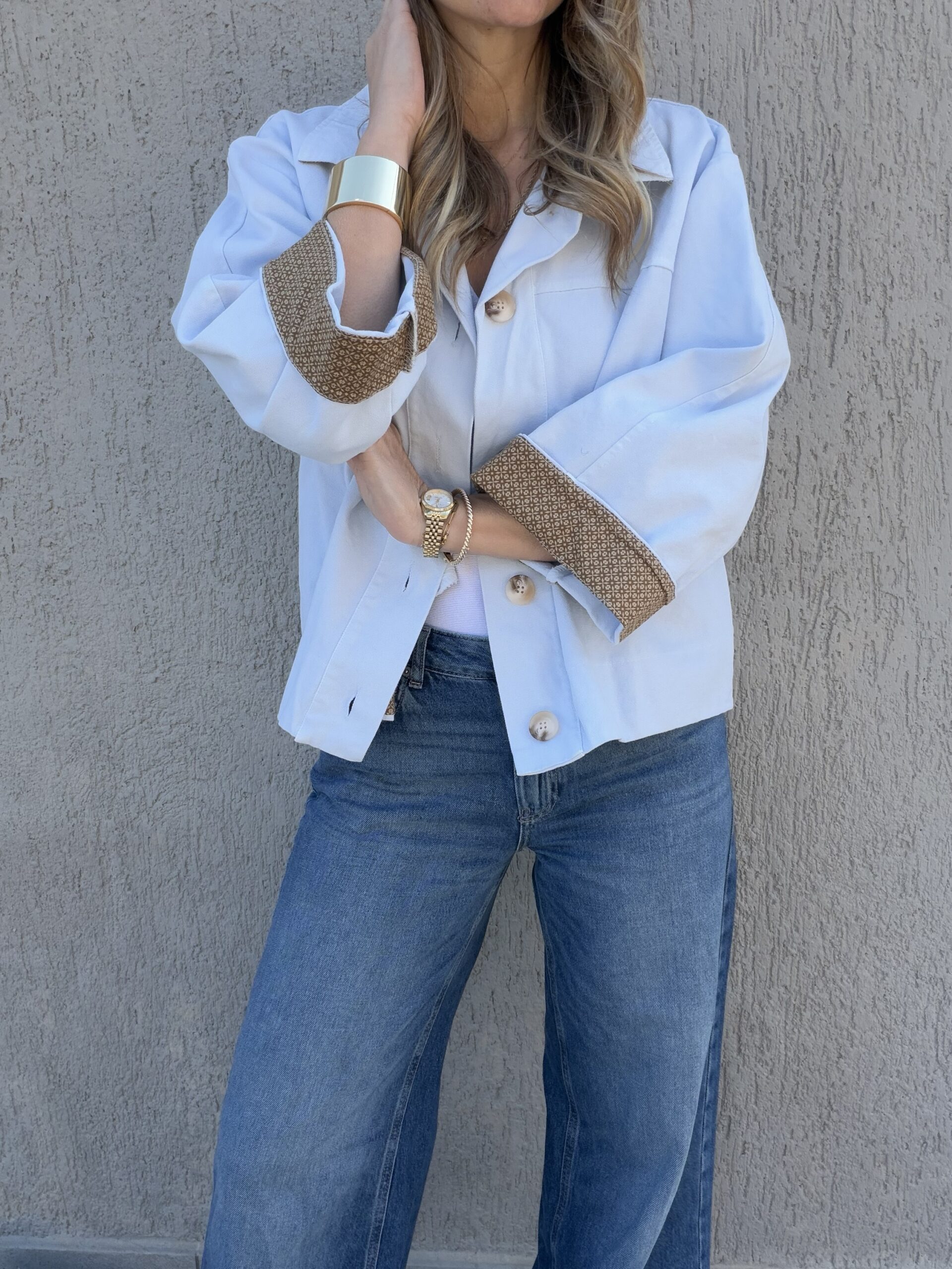 Olivia Denim Jacket Light Blue - Image 5