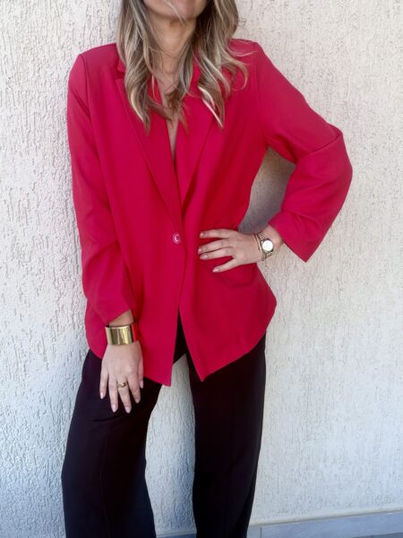Monica Blazer Red