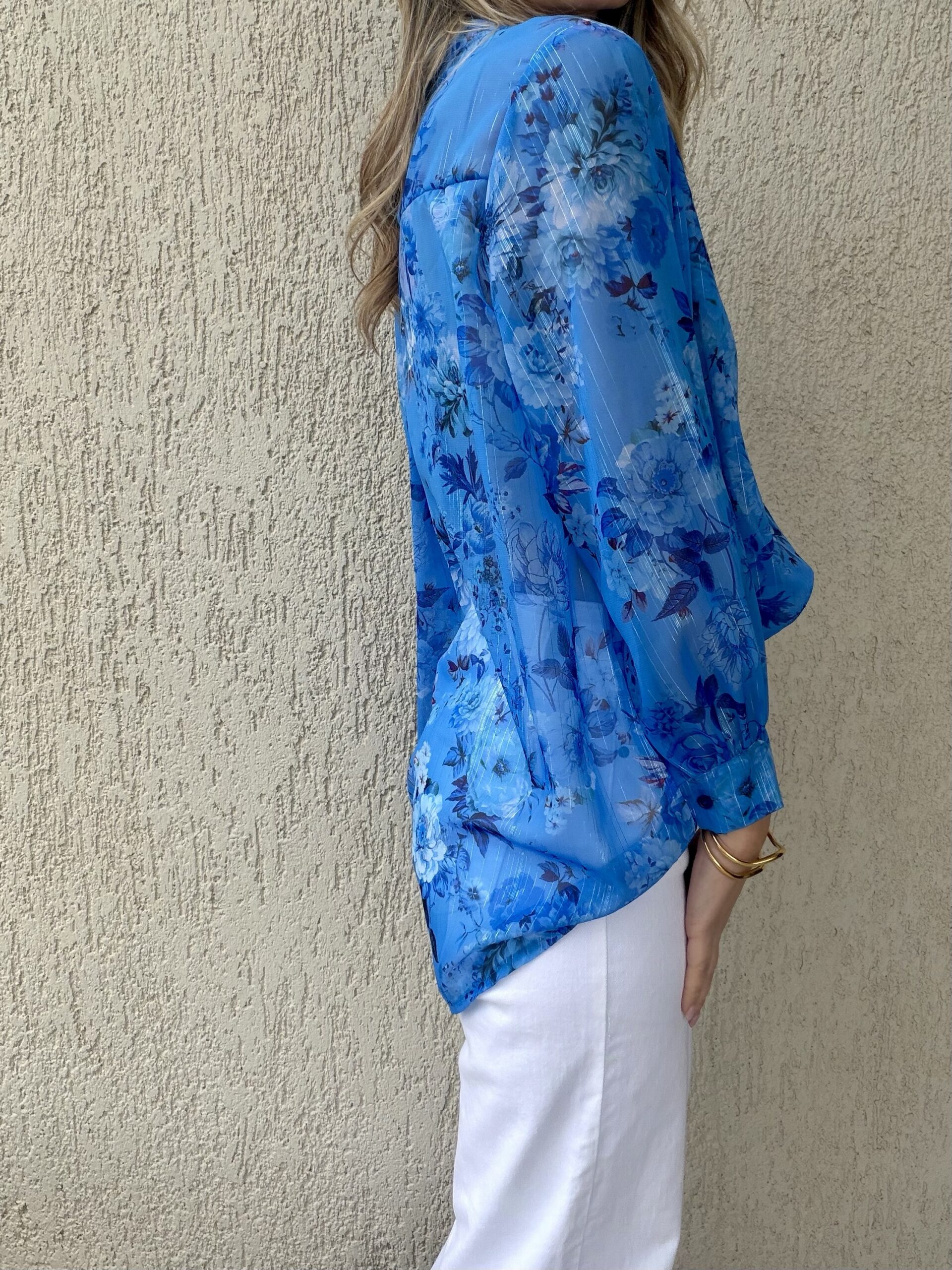 Ashley Shirt Dusty Blue - Image 2