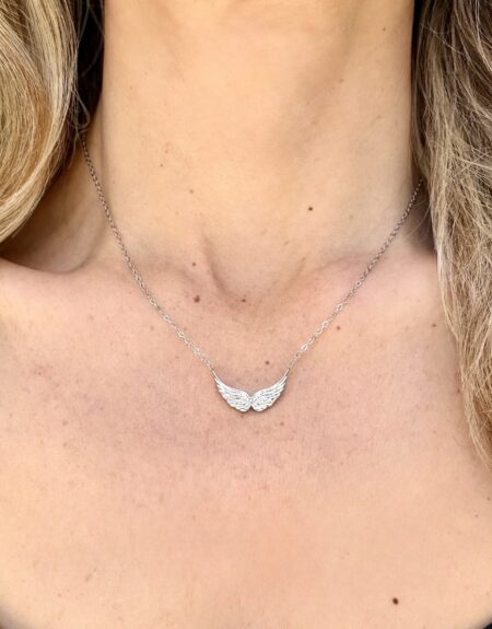 Angel Necklace Silver