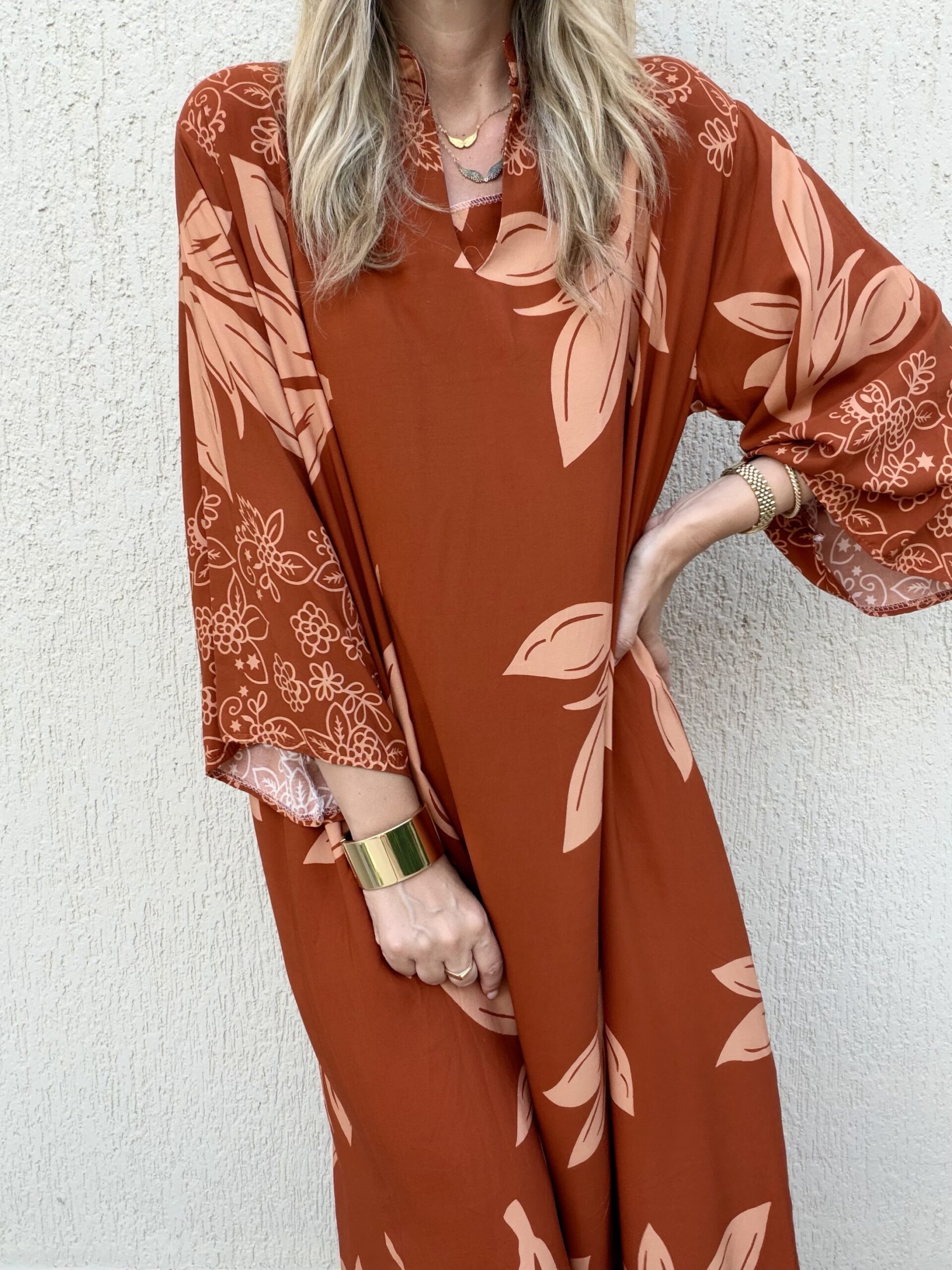 Celeste Dress Terracotta - Image 2