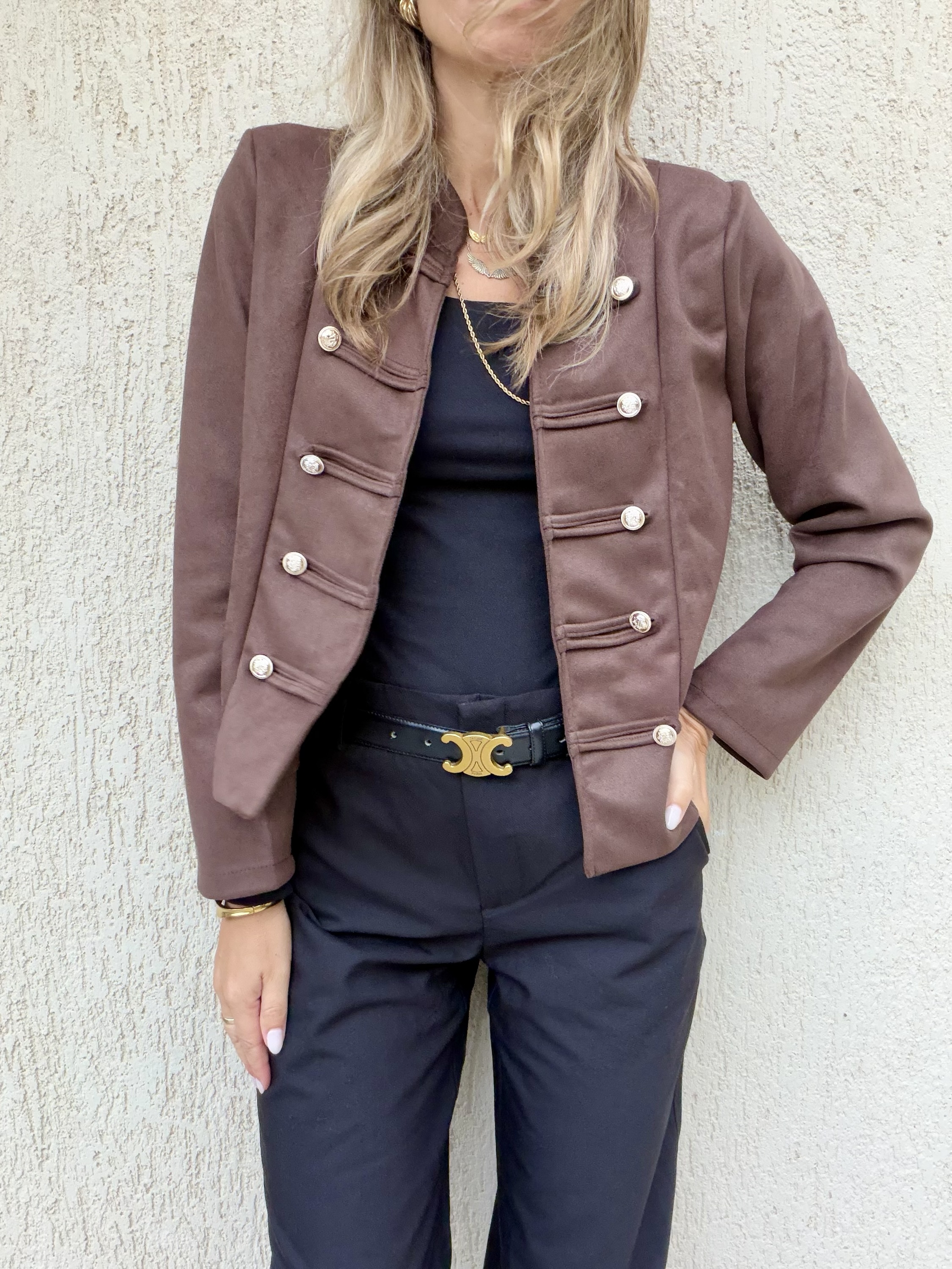 Valentina Chocolate Jacket - Image 3