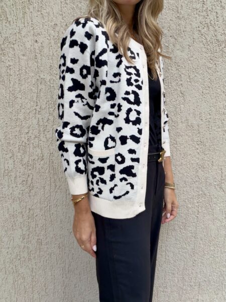 Bella Cardigan White