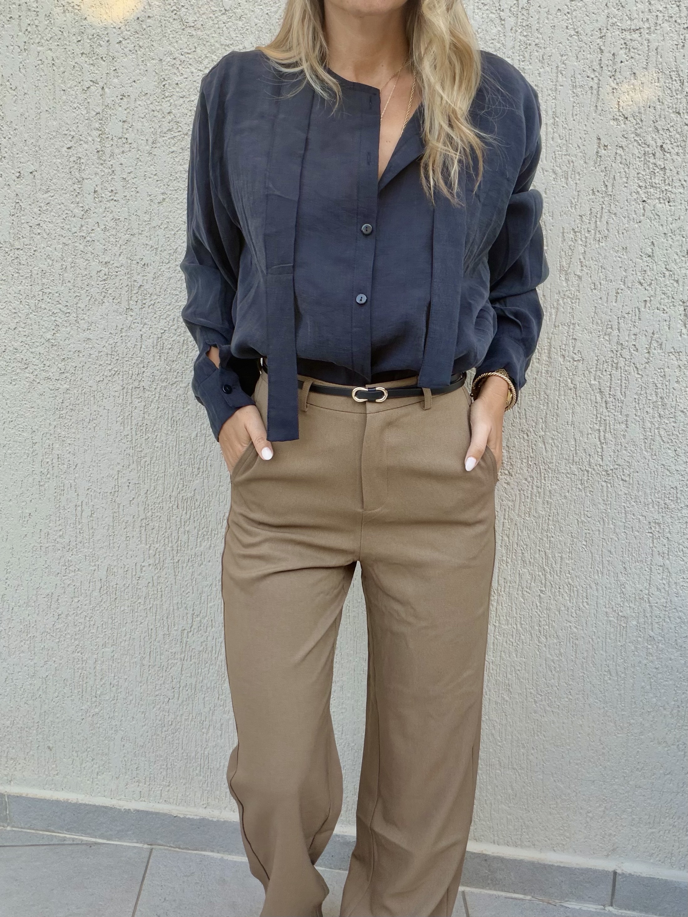 Sonia Trousers Beige - Image 3