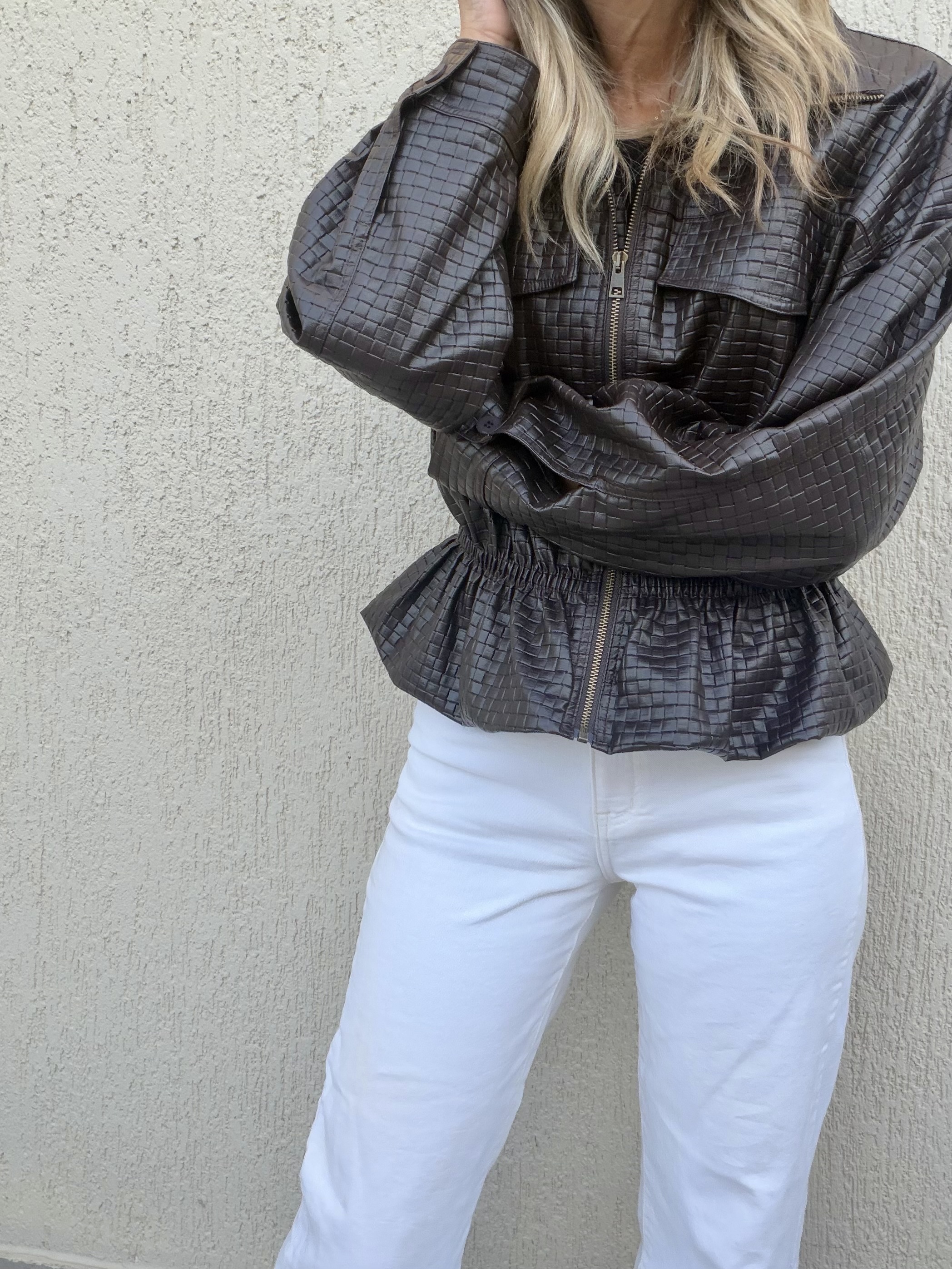 Sofia Jacket Chocolate Brown - Image 4