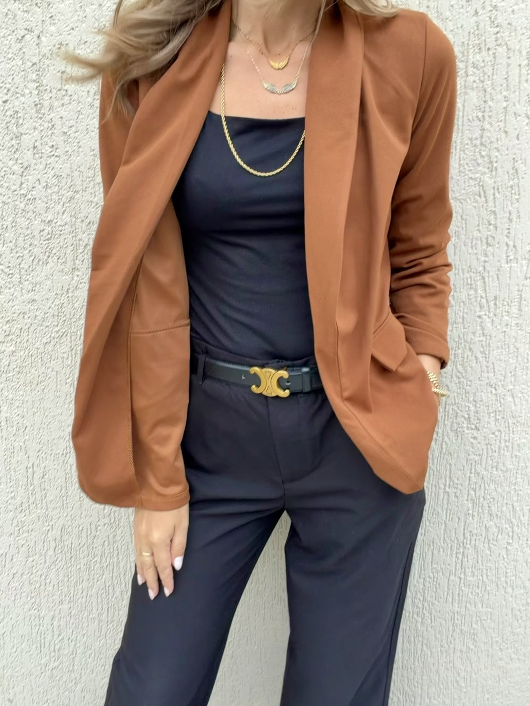 Amelia Camel Blazer - Image 2