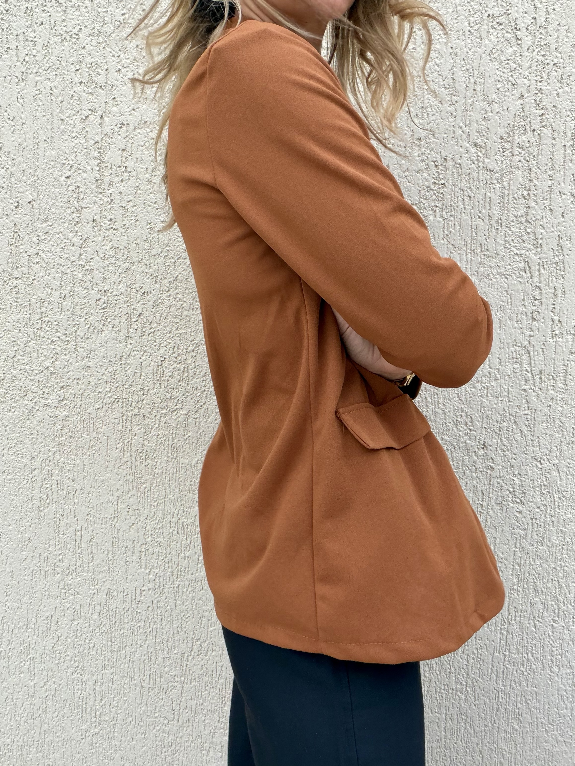 Amelia Camel Blazer