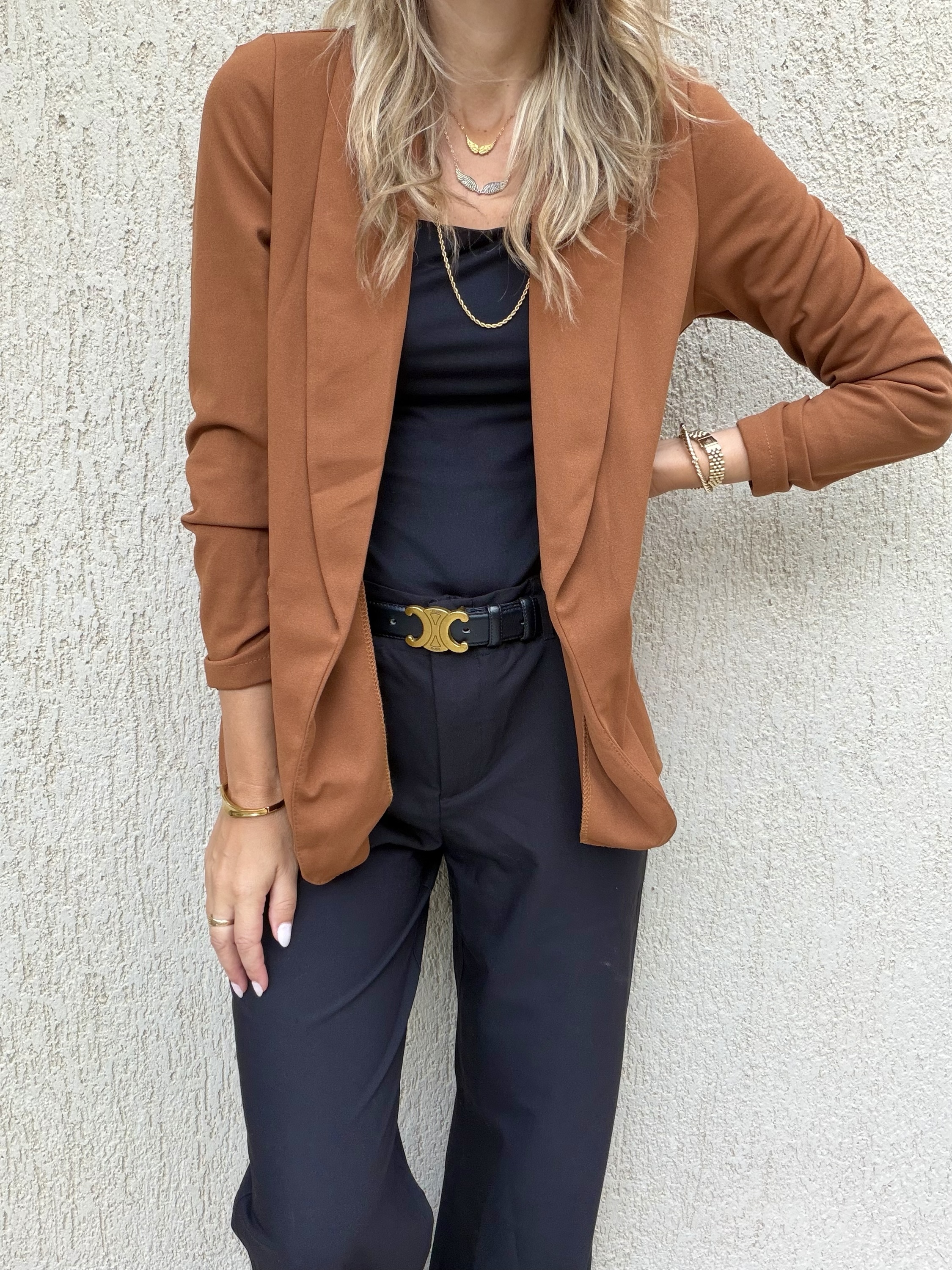 Amelia Camel Blazer - Image 4
