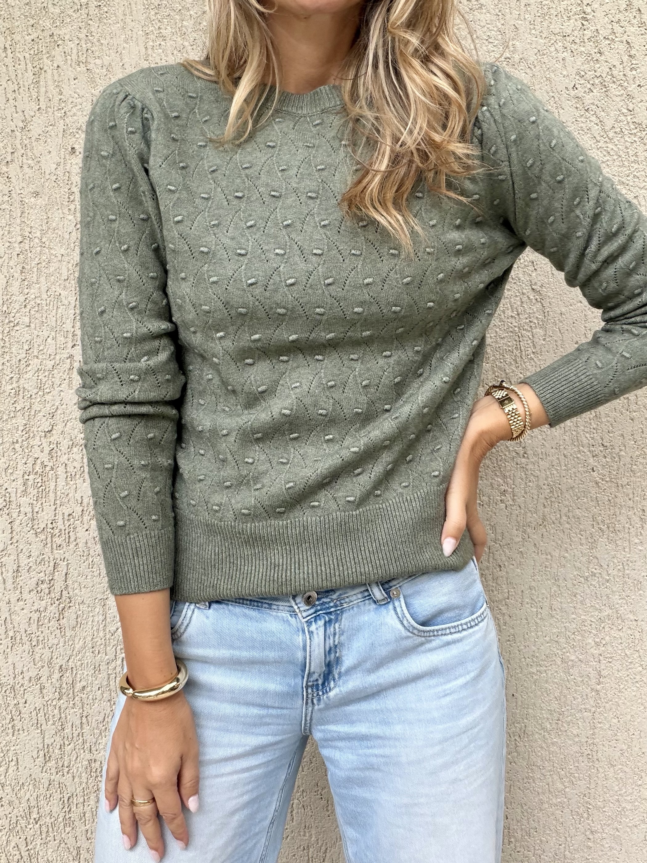 Sandra Green Blouse - Image 2