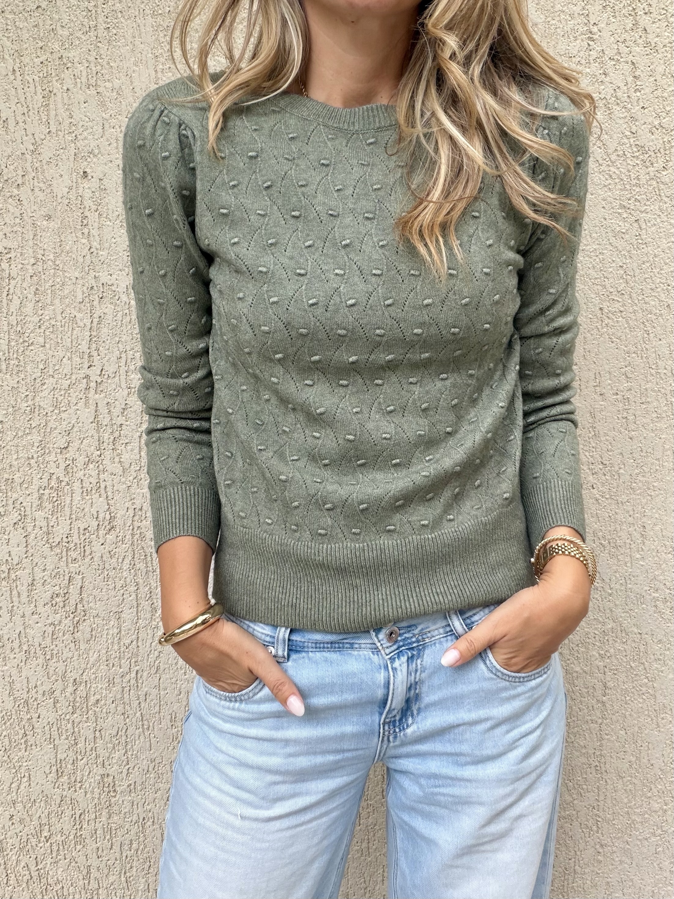 Sandra Green Blouse